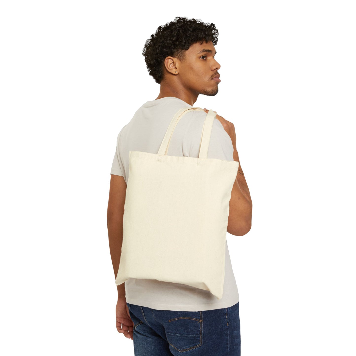 Walk by Faith Tote Bag – Christian Canvas Grocery & Bible Verse Tote (2 Corinthians 5:7)