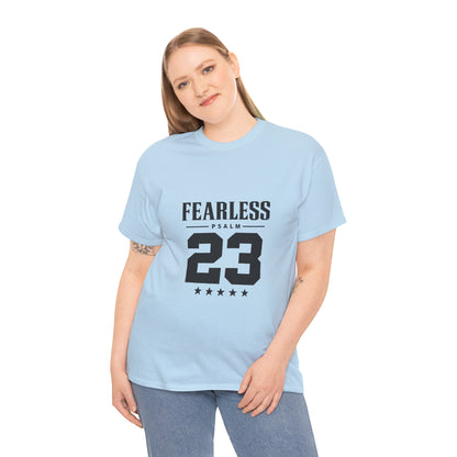 Fearless Psalm 23 Unisex T-Shirt — The Good Shepherd Christian Tee