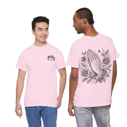 Prayer Hands T-Shirt — Pray Without Ceasing Graphic Unisex Tee