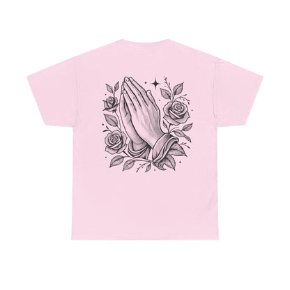 Prayer Hands T-Shirt — Pray Without Ceasing Graphic Unisex Tee