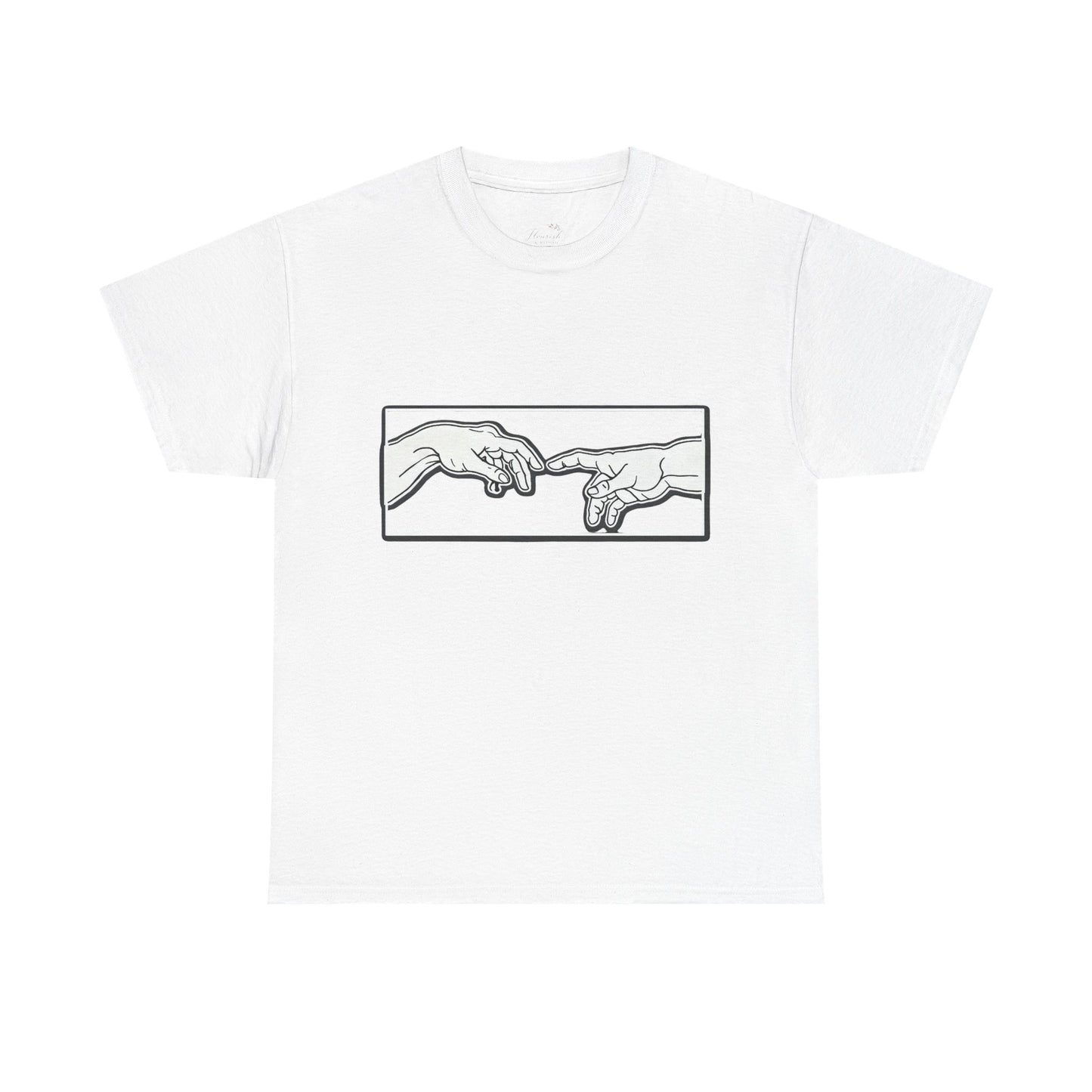 T-Shirt — "Reaching the Lost" Hands Graphic Tee (Unisex)
