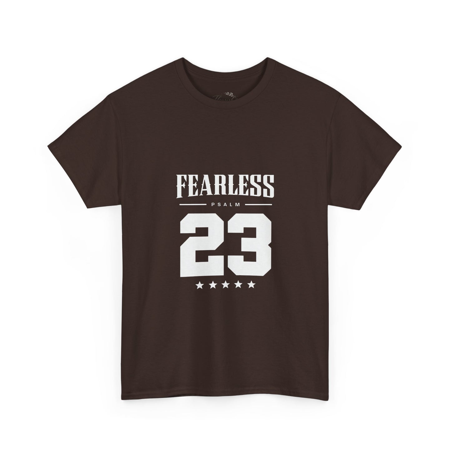 Fearless Psalm 23 Unisex T-Shirt — The Good Shepherd Christian Tee