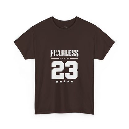 Fearless Psalm 23 Unisex T-Shirt — The Good Shepherd Christian Tee