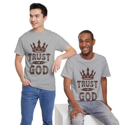 Trust in God T-Shirt — Crown Faith Christian Tee
