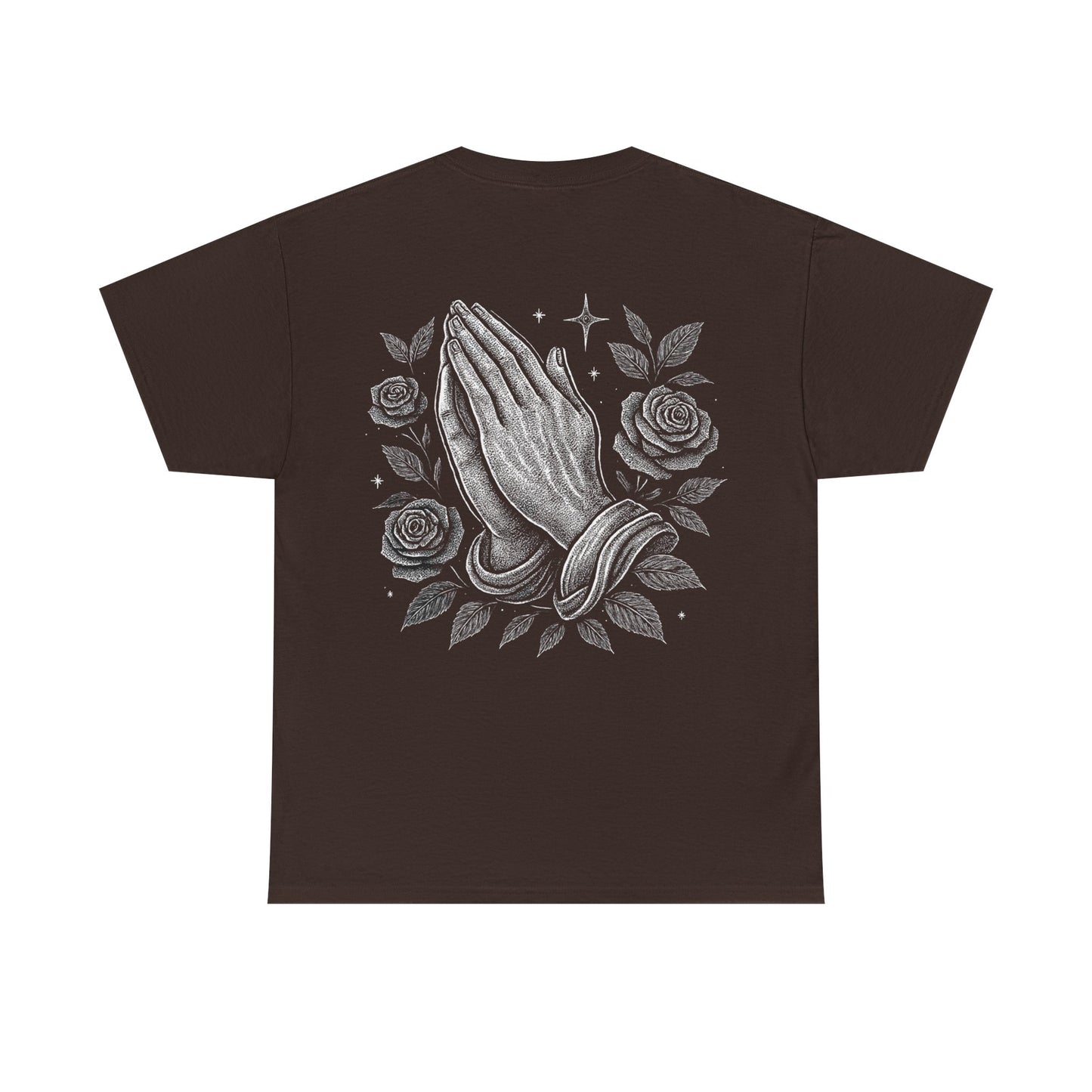 Prayer Hands T-Shirt — Pray Without Ceasing Graphic Unisex Tee