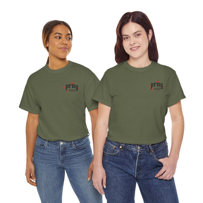 Prayer Hands T-Shirt — Pray Without Ceasing Graphic Unisex Tee