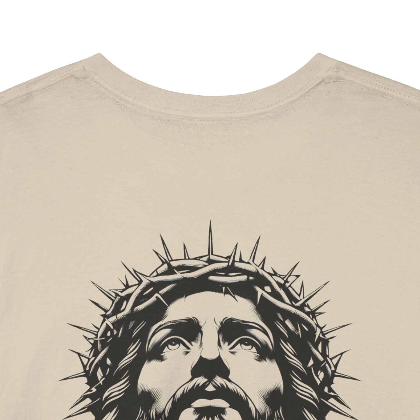 Christian 'Risen' PINK T-Shirt — Jesus Crown of Thorns Resurrection Tee