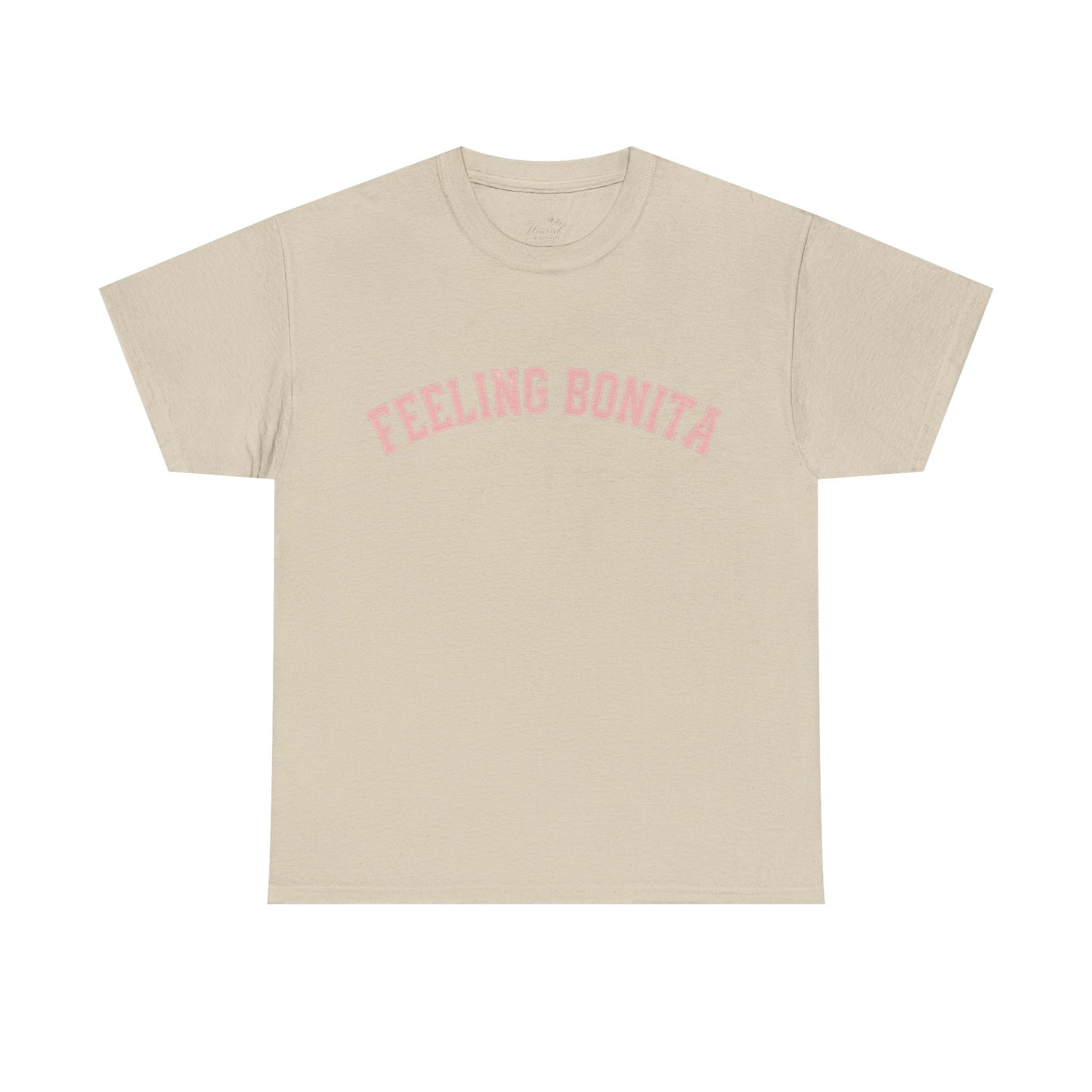 Feeling Bonita Tee — Pink Bow Graphic Cotton T‑Shirt