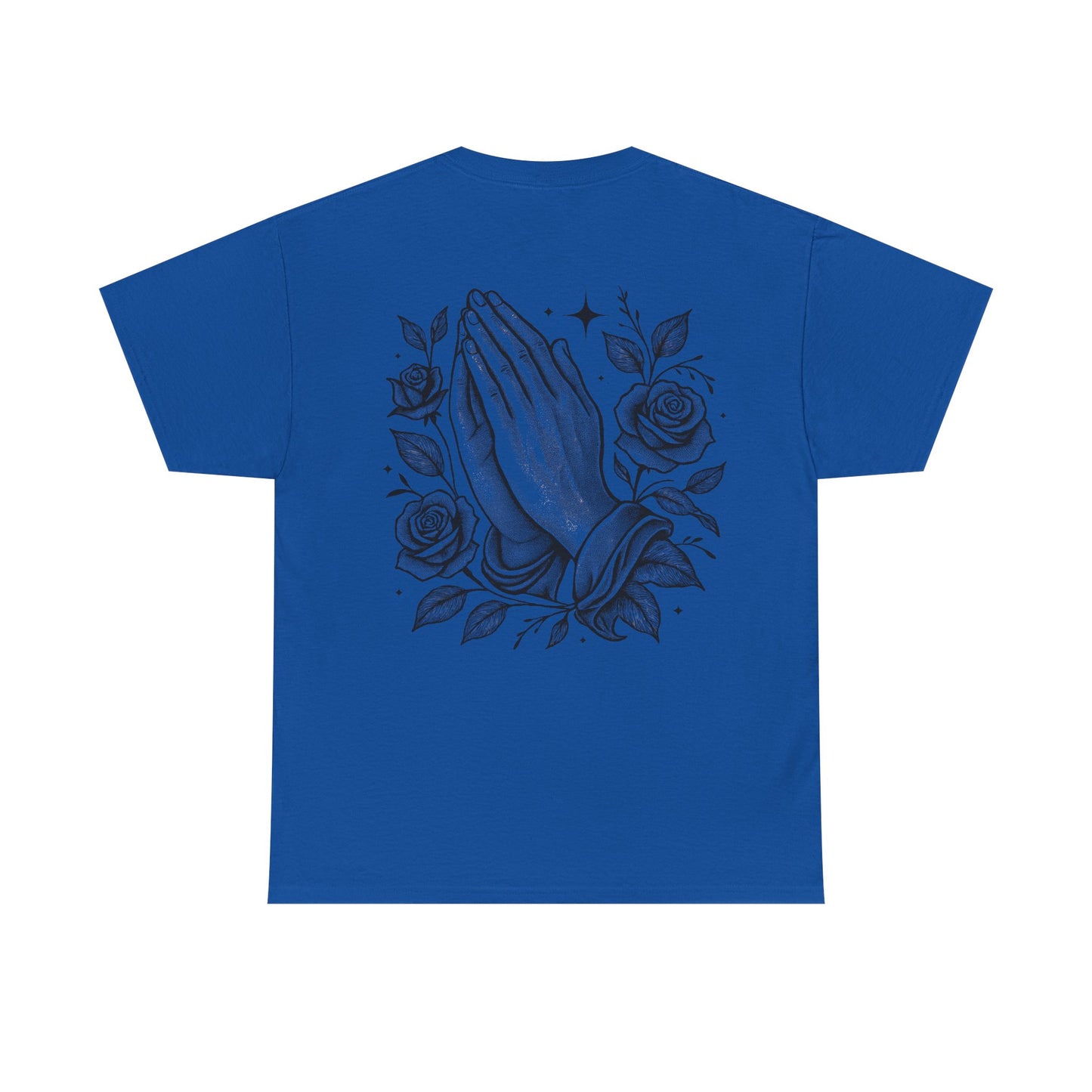 Prayer Hands T-Shirt — Pray Without Ceasing Graphic Unisex Tee