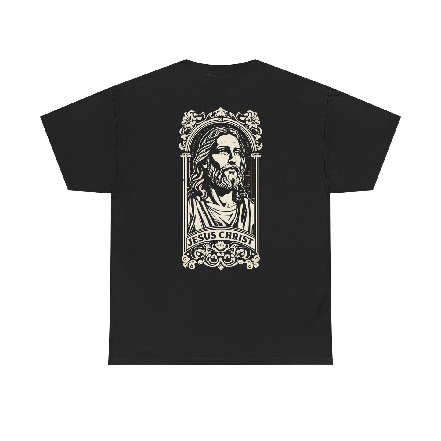 Jesus Christ Graphic Tee — Vintage Jesus Portrait T-Shirt