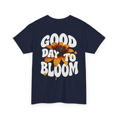 Good Day to Bloom Tee — Floral Retro Graphic T‑Shirt