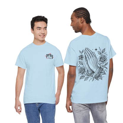 Prayer Hands T-Shirt — Pray Without Ceasing Graphic Unisex Tee