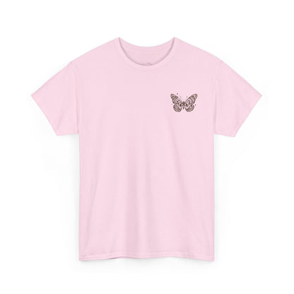 Keep Flying Butterfly Tee — Retro Motivational Graphic Shirt