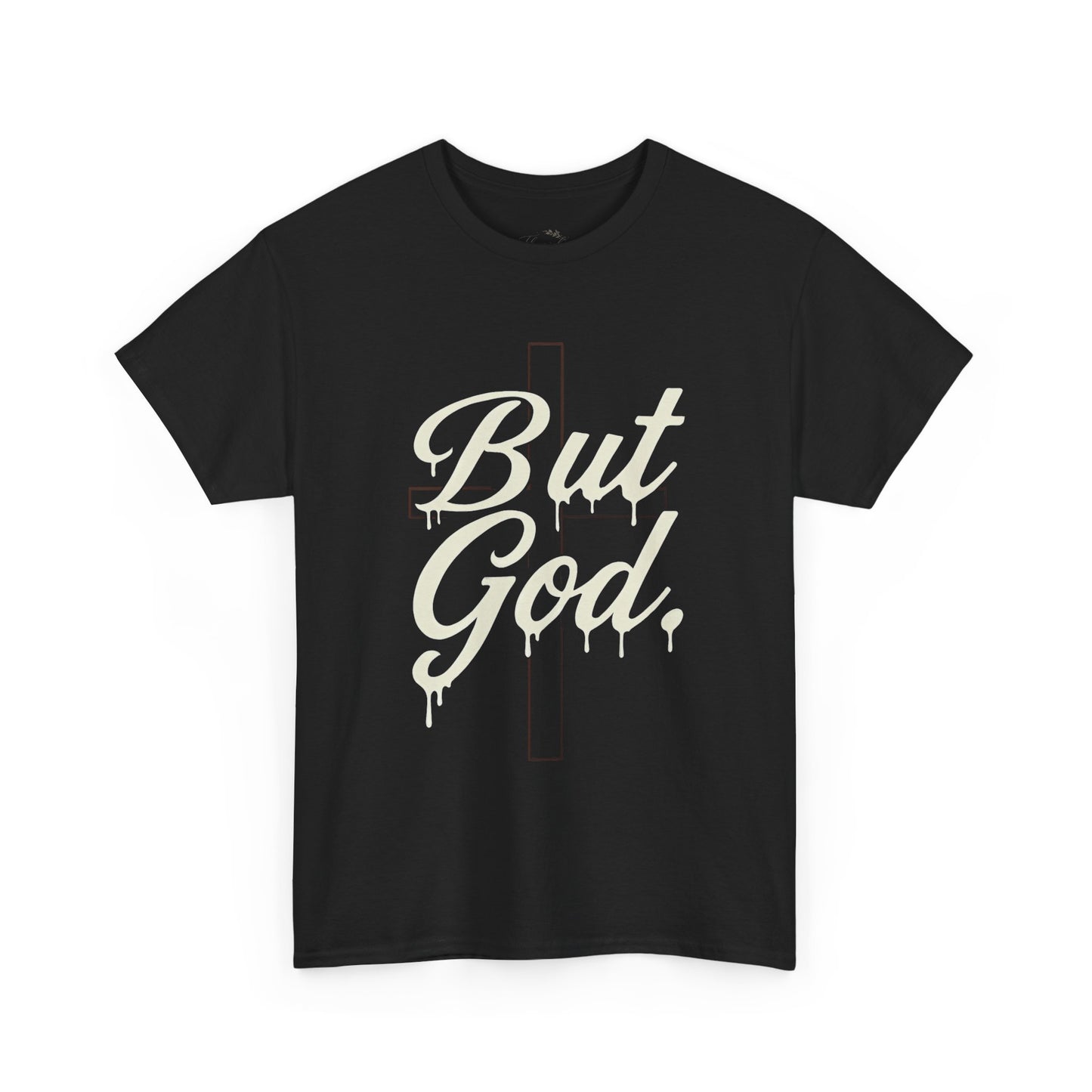 Christian T-Shirt "But God" Cross Graphic Tee — Inspirational Faith Shirt