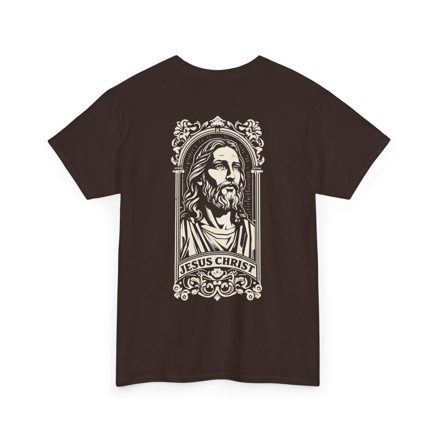 Jesus Christ Graphic Tee — Vintage Jesus Portrait T-Shirt