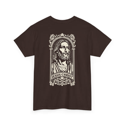 Jesus Christ Graphic Tee — Vintage Jesus Portrait T-Shirt