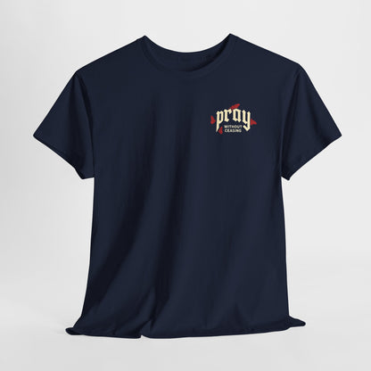 Prayer Hands T-Shirt — Pray Without Ceasing Graphic Unisex Tee