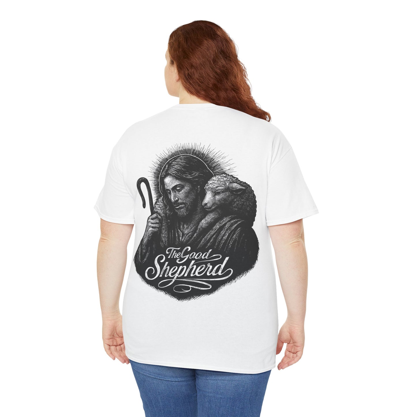 Fearless Psalm 23 Unisex T-Shirt — The Good Shepherd Christian Tee