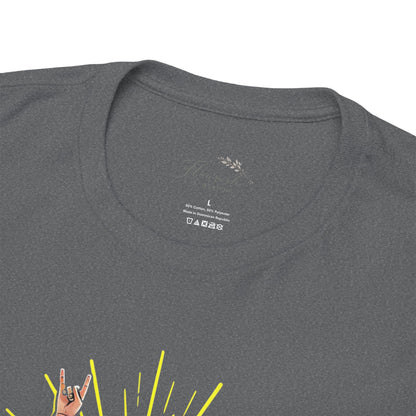Jesus Rocks T‑Shirt — Rock & Faith Graphic Tee