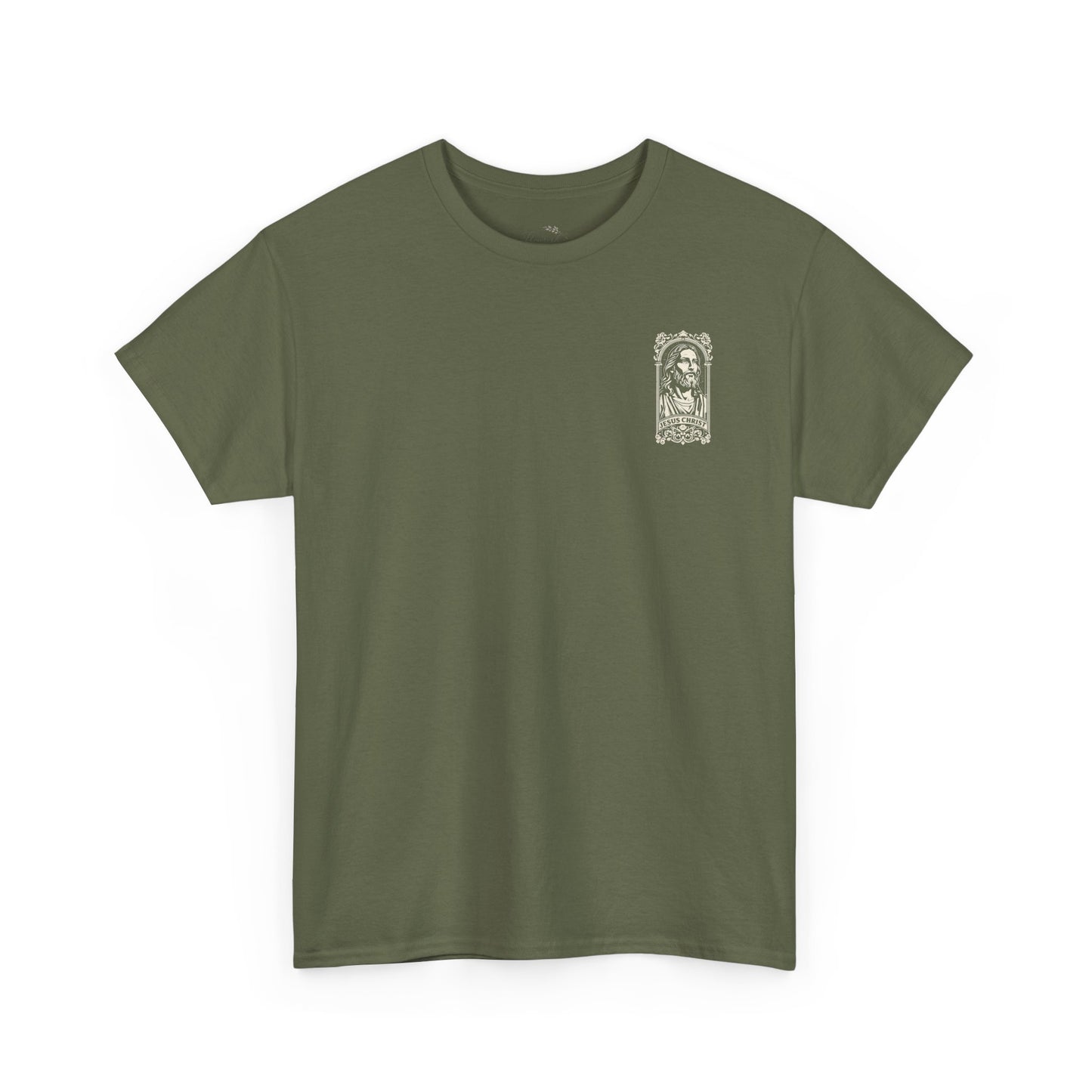 Jesus Christ Graphic Tee — Vintage Jesus Portrait T-Shirt