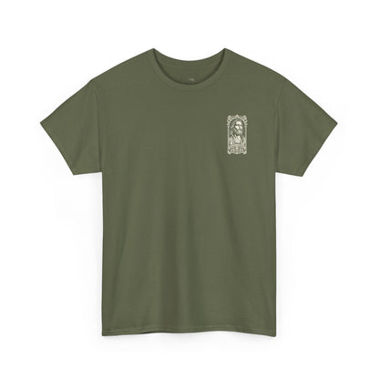 Jesus Christ Graphic Tee — Vintage Jesus Portrait T-Shirt