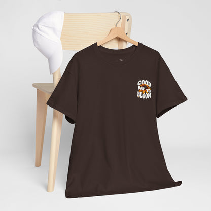 Good Day to Bloom Tee — Floral Retro Graphic T‑Shirt