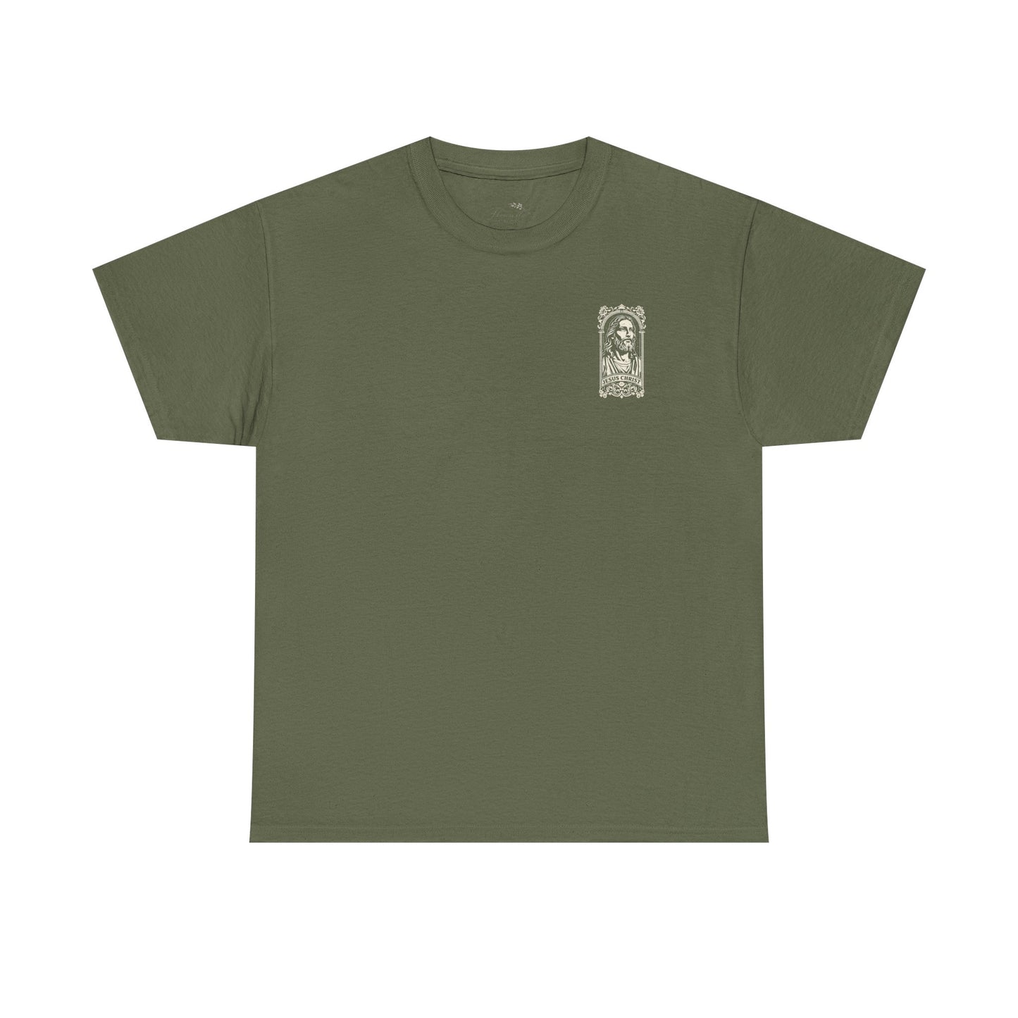 Jesus Christ Graphic Tee — Vintage Jesus Portrait T-Shirt