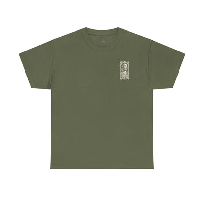 Jesus Christ Graphic Tee — Vintage Jesus Portrait T-Shirt