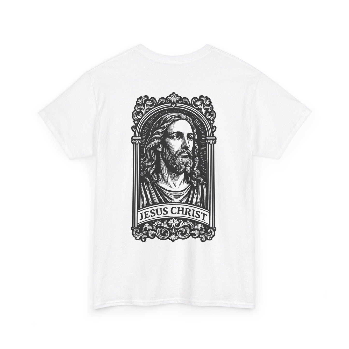 Jesus Christ Graphic Tee — Vintage Jesus Portrait T-Shirt
