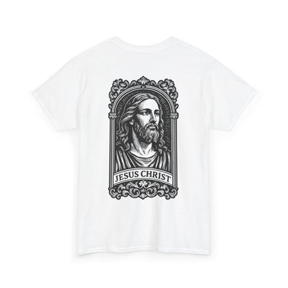 Jesus Christ Graphic Tee — Vintage Jesus Portrait T-Shirt