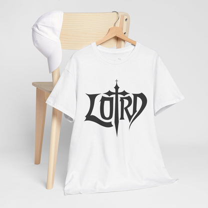 Cross Logo Tee — 'Lord' Graphic T-Shirt