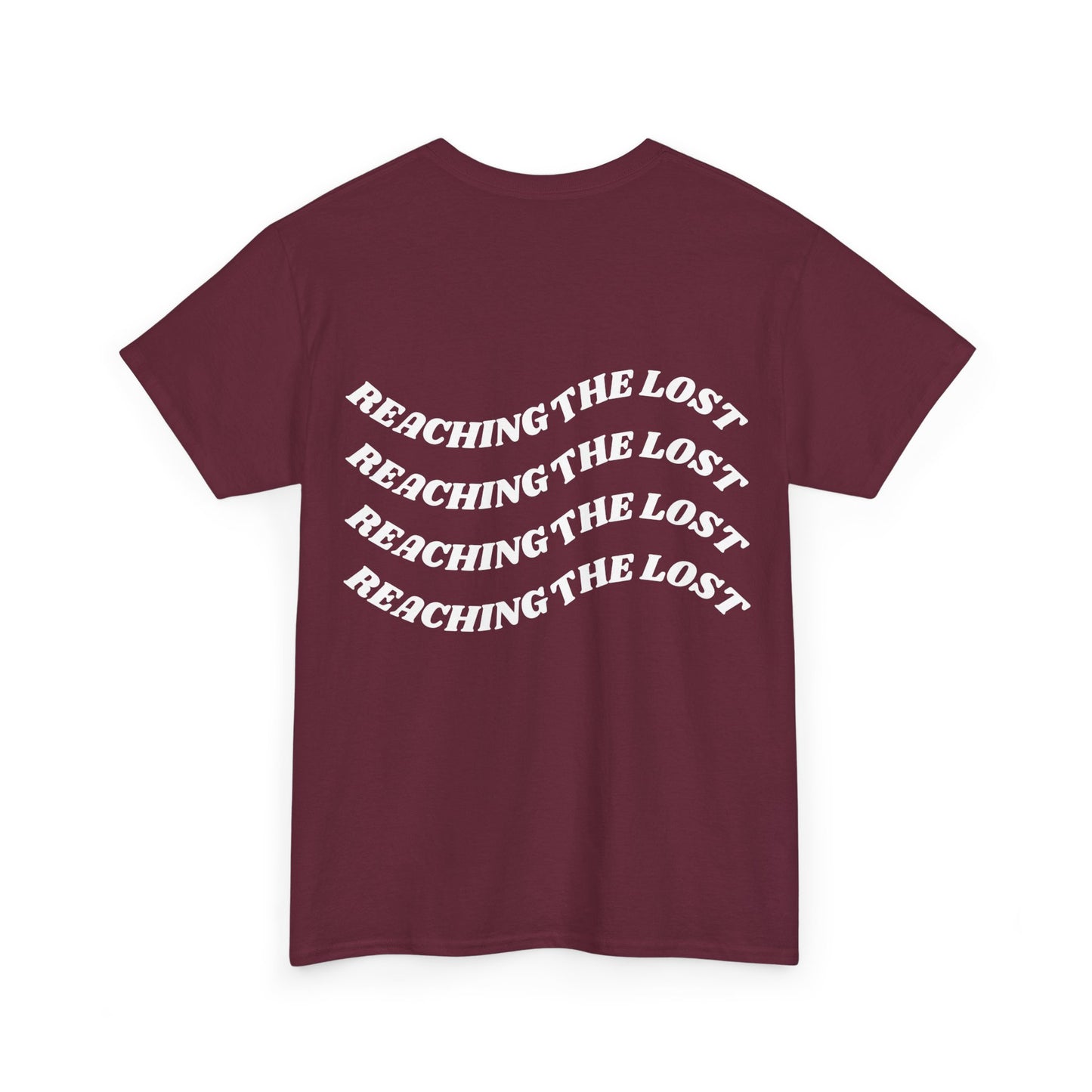 T-Shirt — "Reaching the Lost" Hands Graphic Tee (Unisex)