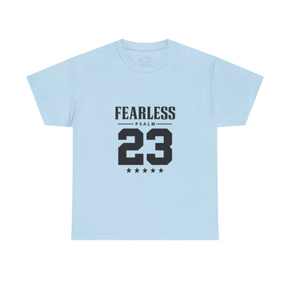 Fearless Psalm 23 Unisex T-Shirt — The Good Shepherd Christian Tee
