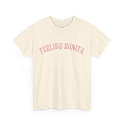 Feeling Bonita Tee — Pink Bow Graphic Cotton T‑Shirt