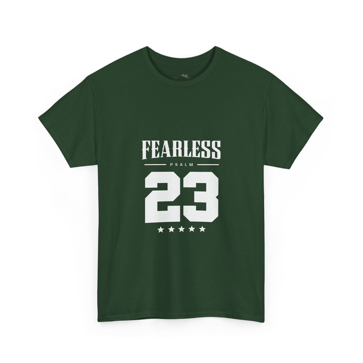 Fearless Psalm 23 Unisex T-Shirt — The Good Shepherd Christian Tee