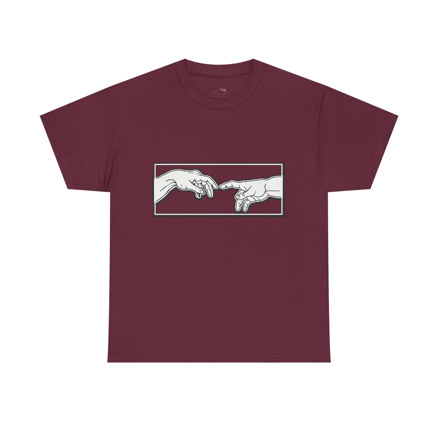 T-Shirt — "Reaching the Lost" Hands Graphic Tee (Unisex)