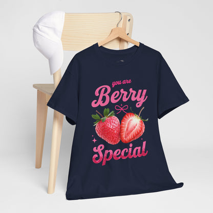 T-Shirt — "You Are Berry Special" Strawberry Graphic Tee
