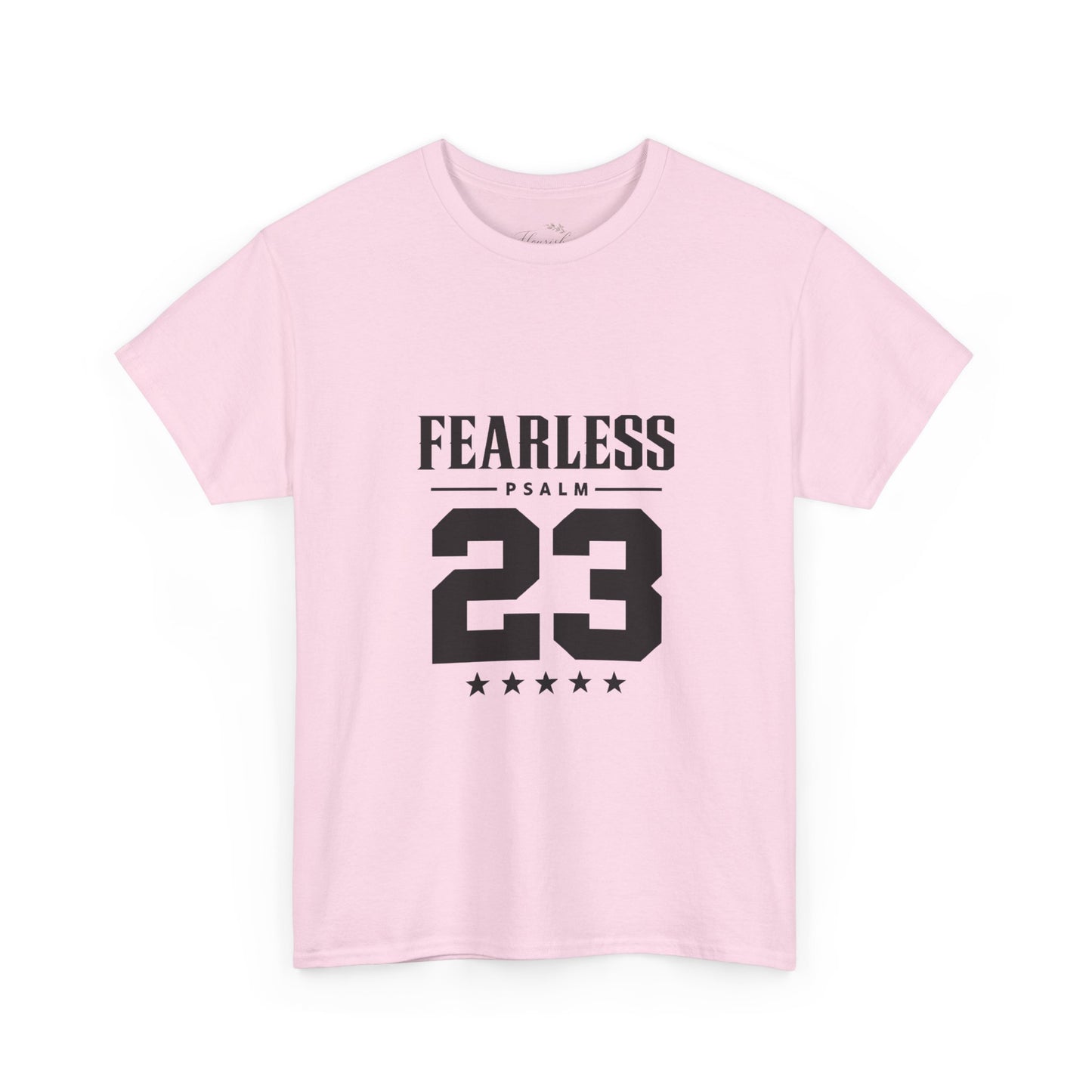 Fearless Psalm 23 Unisex T-Shirt — The Good Shepherd Christian Tee