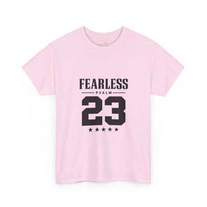 Fearless Psalm 23 Unisex T-Shirt — The Good Shepherd Christian Tee