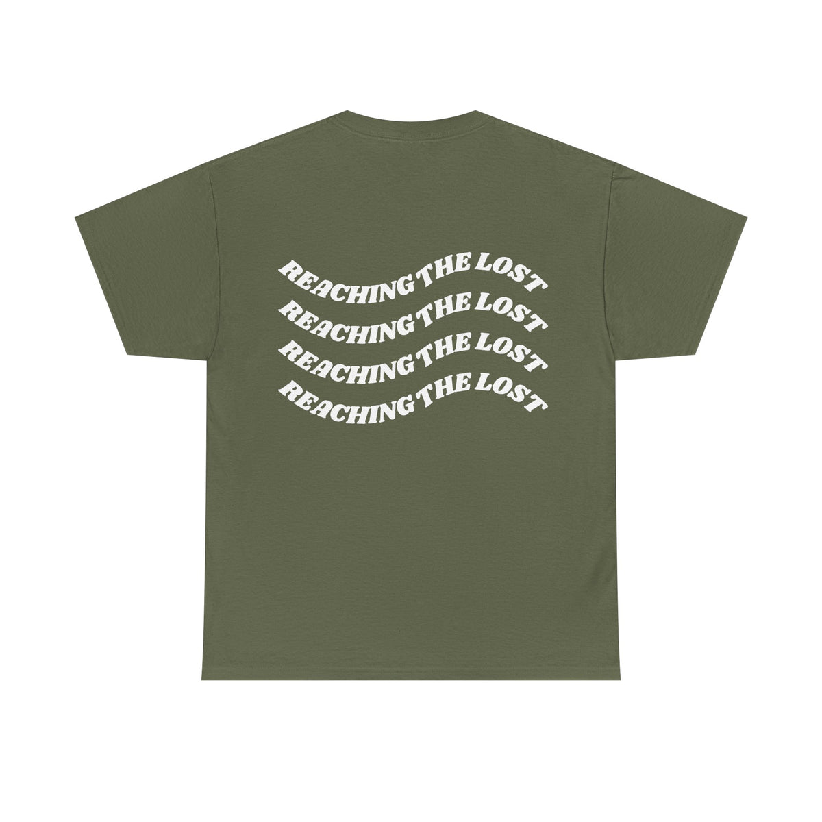 T-Shirt — "Reaching the Lost" Hands Graphic Tee (Unisex)