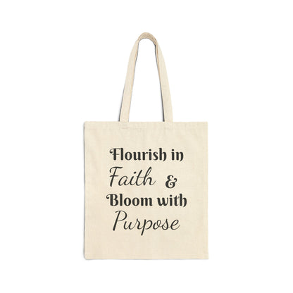 Flourish & Bloom Inspirational Tote Bag — Rep & style our brand your way!