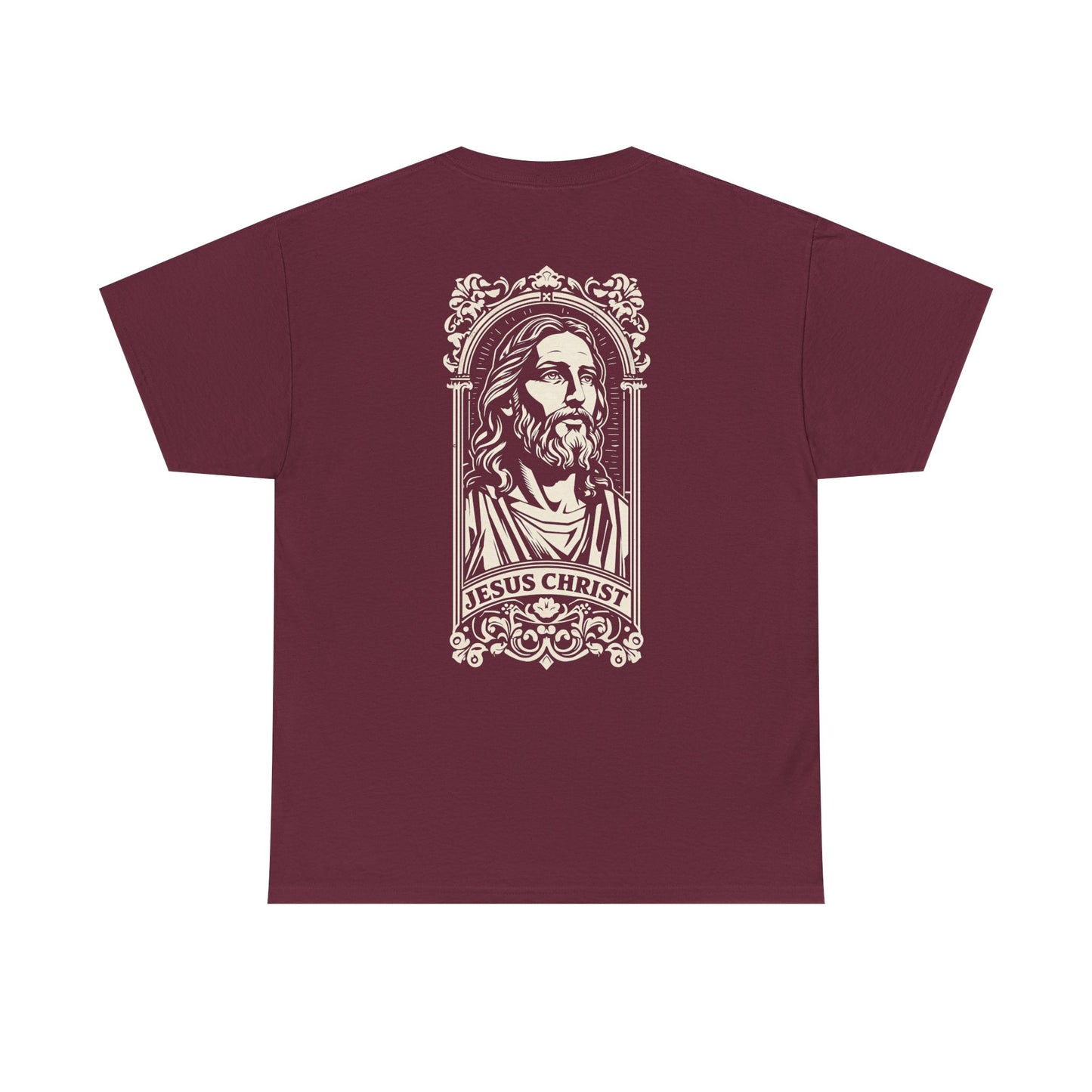 Jesus Christ Graphic Tee — Vintage Jesus Portrait T-Shirt