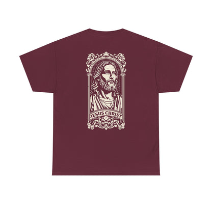 Jesus Christ Graphic Tee — Vintage Jesus Portrait T-Shirt