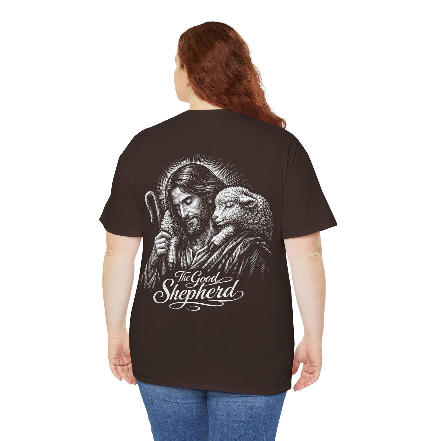Fearless Psalm 23 Unisex T-Shirt — The Good Shepherd Christian Tee