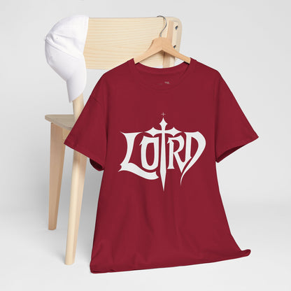 Cross Logo Tee — 'Lord' Graphic T-Shirt