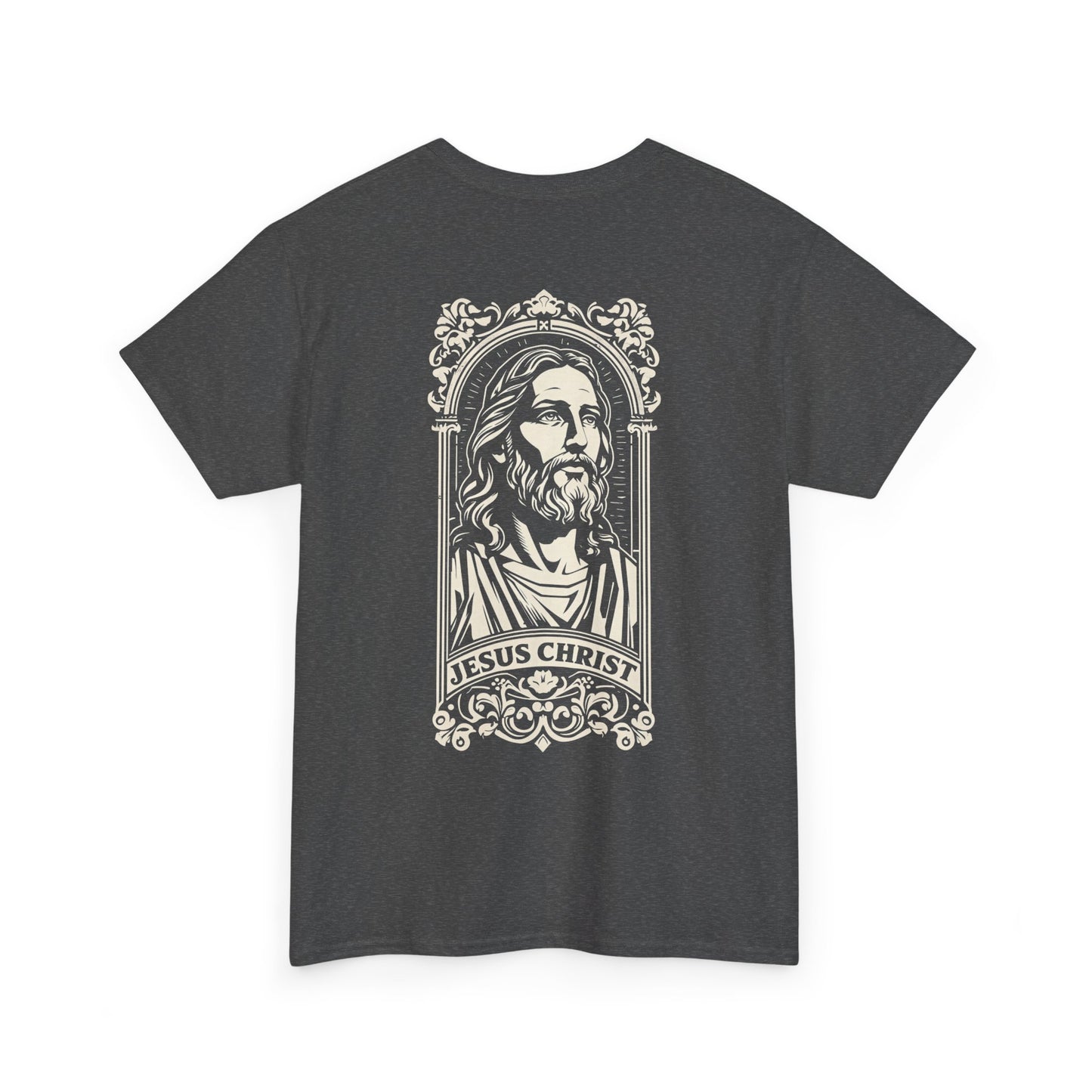 Jesus Christ Graphic Tee — Vintage Jesus Portrait T-Shirt