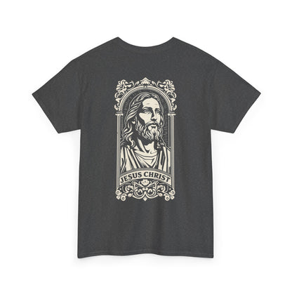 Jesus Christ Graphic Tee — Vintage Jesus Portrait T-Shirt