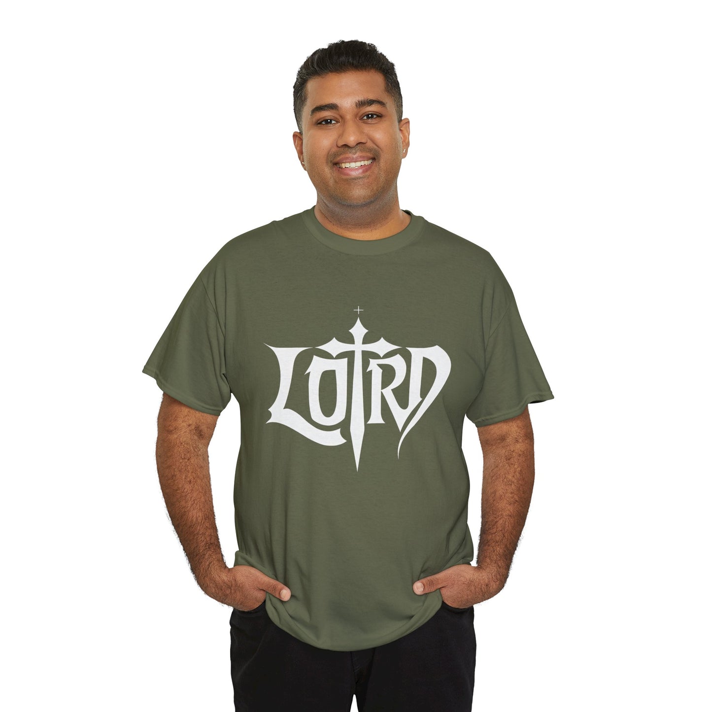 Cross Logo Tee — 'Lord' Graphic T-Shirt