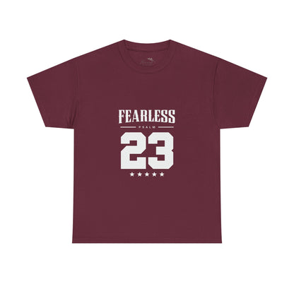 Fearless Psalm 23 Unisex T-Shirt — The Good Shepherd Christian Tee