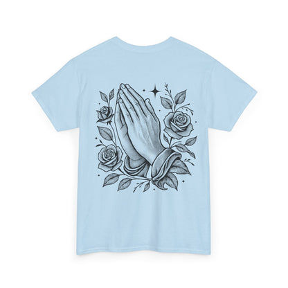 Prayer Hands T-Shirt — Pray Without Ceasing Graphic Unisex Tee